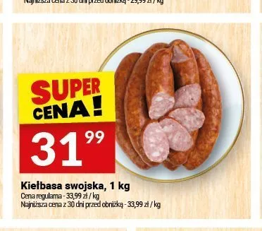 Kiełbasa swojska Białecki Wędzarnia promocja w Twój Market