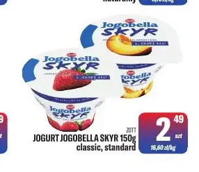 Jogurt Jogobella Skyr standard Zott promocja w Tomi Markt