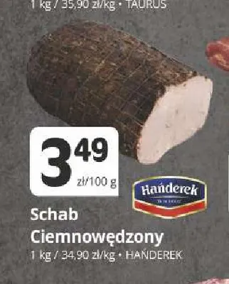 Schab ciemnowędzony Hańderek promocja w Marketvita
