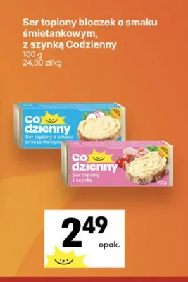 Ser topiony bloczek z szynką Codzienny promocja w Delikatesy Centrum