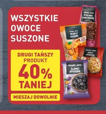 Rodzynki sułtańskie Trader Joe's promocja w Aldi