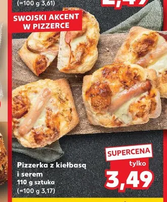 Pizzerka z kiełbasą i serem promocja w Kaufland