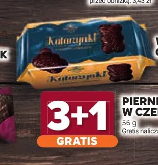 Pierniki Katarzynki w czekoladzie Kopernik promocja w Stokrotka