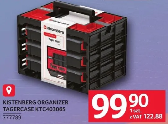 Organizer Tagercase Kistenberg KTC4036S 777789 promocja w Selgros