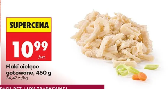 Flaki cielęce gotowane promocja w Biedronka