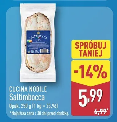 Saltimbocca promocja w Aldi