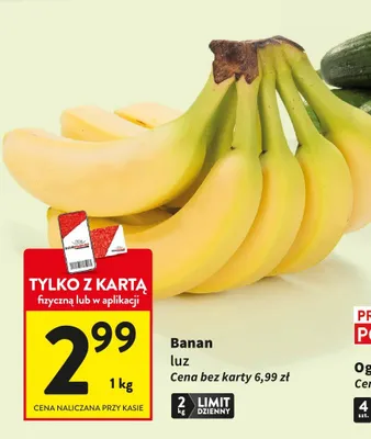 Banan luz promocja w Intermarche