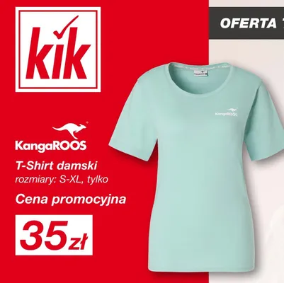 T-shirt damski promocja w KiK