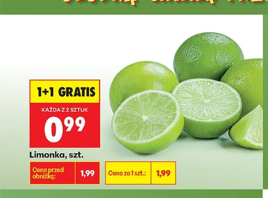 Limonka promocja w Biedronka
