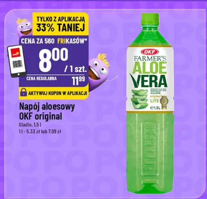 Napój aloesowy original promocja w POLOmarket