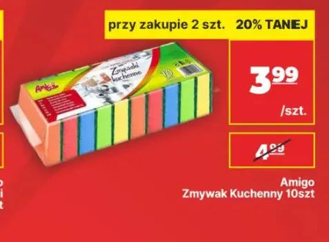 Zmywak kuchenny Amigo promocja w API Market