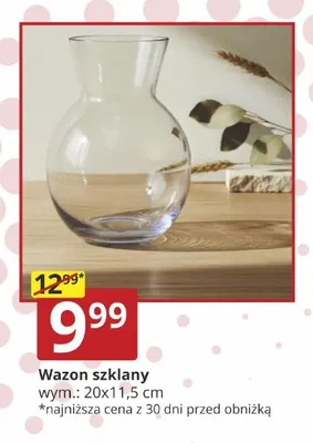 Wazon szklany promocja w Prymus AGD