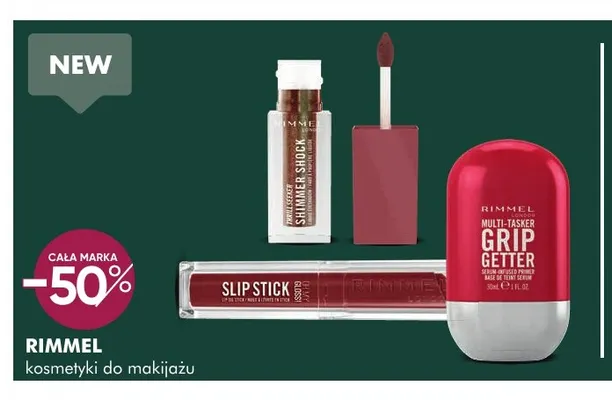 Kosmetyki do makijażu Rimmel promocja w Super-Pharm
