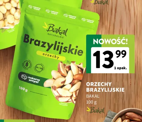 Orzechy brazylijskie Bakal promocja w Intermarche