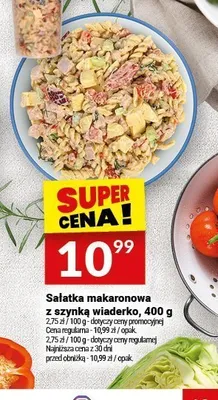 Sałatka makaronowa z szynką wiaderko Kuchnia i Ty promocja w Twój Market