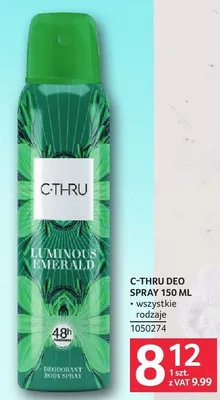 Dezodorant C-THRU DEO SPRAY 150 ML promocja w Selgros