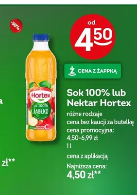Nektar Hortex promocja w Żabka