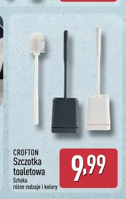 Szczotka toaletowa CROFTON promocja w Aldi