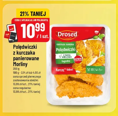 Polędwiczki z kurczaka panierowane Morliny promocja w POLOmarket