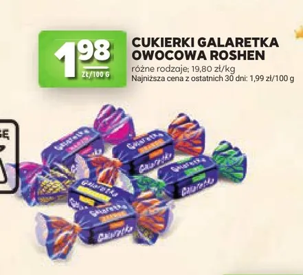 Cukierki galaretka owocowa Roshen promocja w Stokrotka