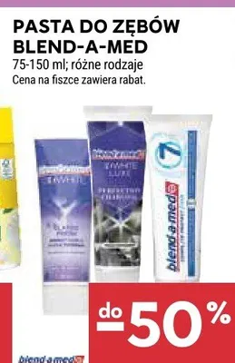 Pasta do zębów Blend-A-Med promocja w Stokrotka