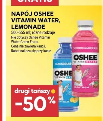 Napój Oshee Lemonade promocja w Stokrotka