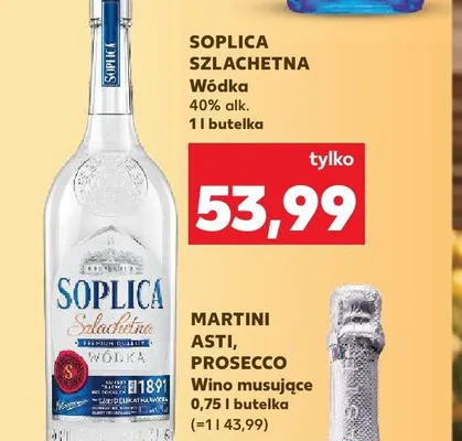 Wódka Soplica Szlachetna promocja w Kaufland