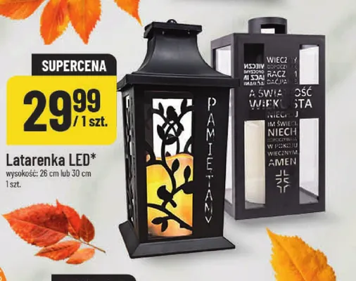 Latarenka LED 26 cm promocja w POLOmarket