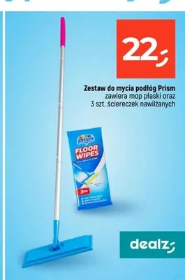Zestaw do mycia podłóg Prism promocja w Dealz