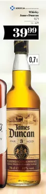 Whisky James Duncan promocja w POLOmarket