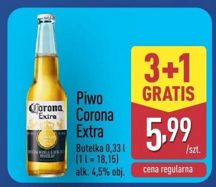 Piwo Extra promocja w Aldi