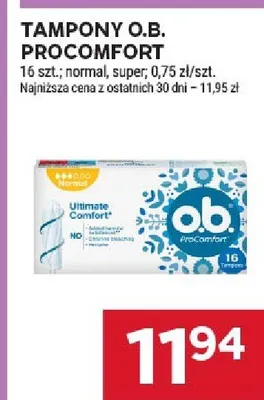 Tampony normal, super promocja w Stokrotka