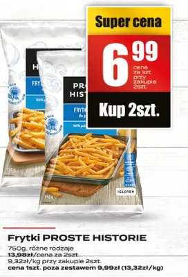 Frytki proste promocja w Supeco