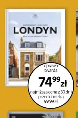 Książka Londyn oprawa twarda promocja w Empik