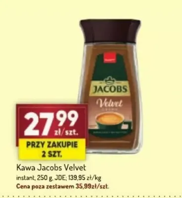 Kawa rozpuszczalna Jacobs Velvet promocja w Avita