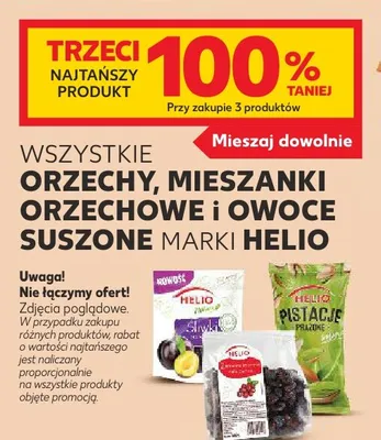 Pistacje prażone Helio promocja w Kaufland