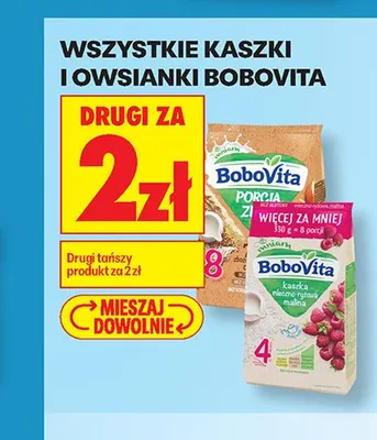 Kaszka BoboVita Porcja Zbóż promocja w Biedronka