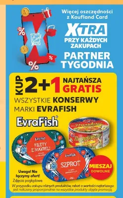 Szprot Evrafish promocja w Kaufland