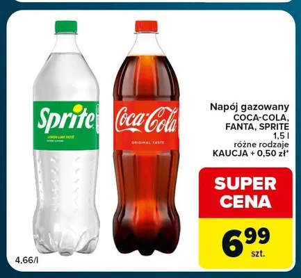 Napój gazowany Coca-Cola promocja w Globi
