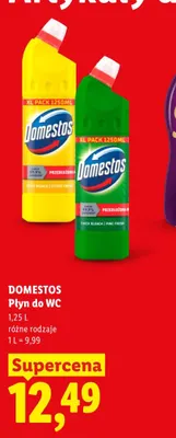 Płyn do WC Pine Fresh Domestos promocja w Lidl