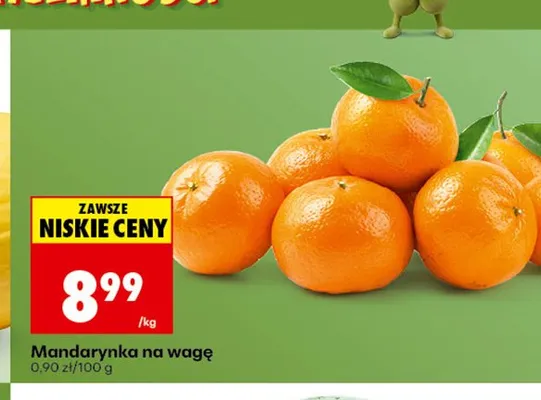 Mandarynka na wagę promocja w Biedronka