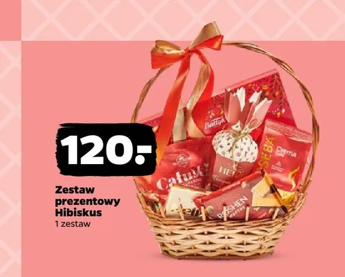 Zestaw prezentowy Hibiskus promocja w Netto