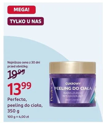 Peeling do ciała cukrowy promocja w Rossmann