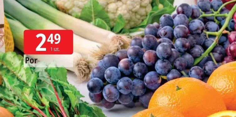Winogrono ciemne/różowe promocja w Leclerc