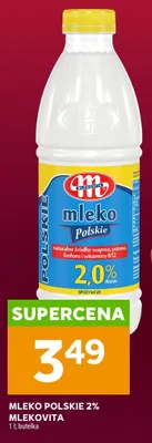 Mleko Polskie 2% Mlekovita promocja w Stokrotka