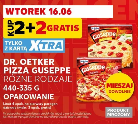 Pizza Dr. Oetker Guseppe Salami promocja w Kaufland