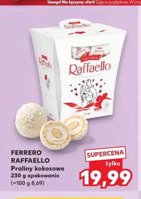 Praliny kokosowe Ferrero Raffaello promocja w Kaufland