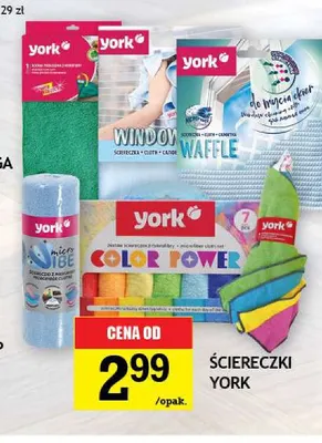 Ściereczki York promocja w Gram Market