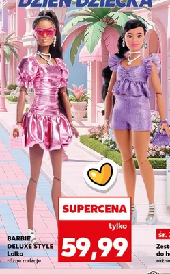 Lalka BARBIE DELUXE STYLE promocja w Kaufland
