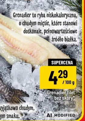 Grenadier filet bez skóry promocja w POLOmarket